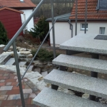 Holmtreppe als Außentreppe