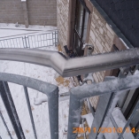Treppengeländer Stahlrohr