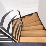 Flachstahl Wangentreppe Haus Wanfried