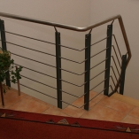 Flachstahl Wangentreppe