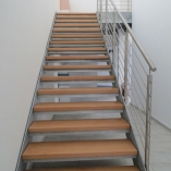 Flachstahl Wangentreppen