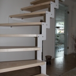 Flachstahl-Zacken-Treppe