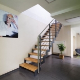 Flachstahl-Zacken-Treppe