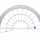 Bogentreppe (Drehrichtung rechts)
