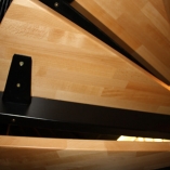 Spindeltreppe Stufen