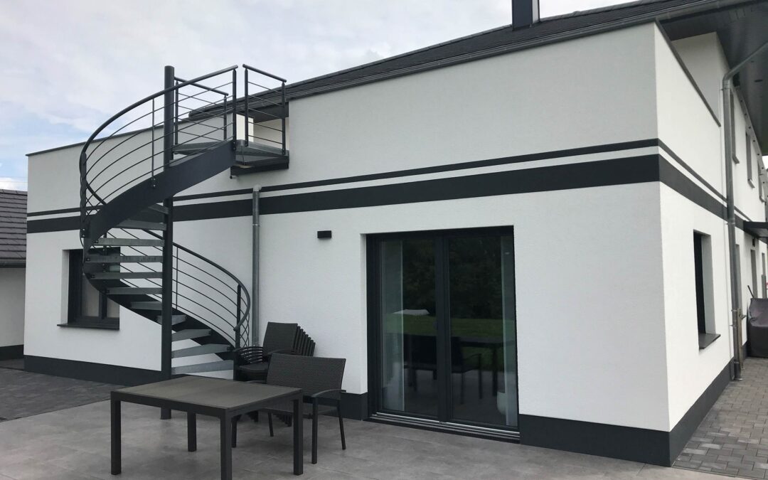 Projekt: Spindeltreppe für ein Privathaus in Hamm